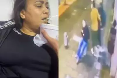 Ultimele imagini cu femeia dispărută după o intervenție chirurgicală! Doi bărbați au târât-o pe jos