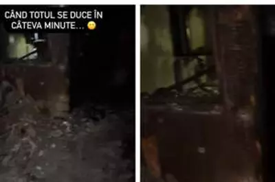 Casa a doi foști concurenți de la Mireasa, cuprinsă de flăcări, seara trecută. Cuplul este în stare de șoc