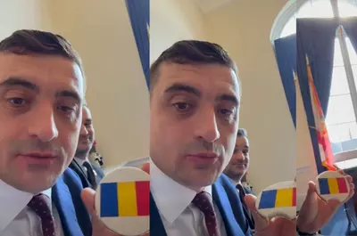 George Simion, între tortul Groenlandei și fursecurile României. Ce a declarat liderul AUR