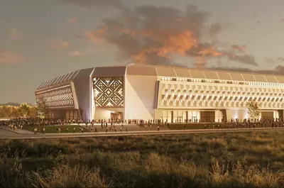 Au apărut primele imagini! AȘA ar putea arăta cel mai nou stadion de lux care se ridică în România! Echipa e abia promovată din liga a 3-a - Fanatik.ro