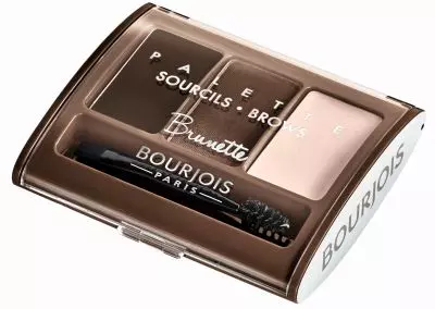 Paletă sprâncene, Bourjois, Brow Palette, nuanța Brunette, preț: 57 lei