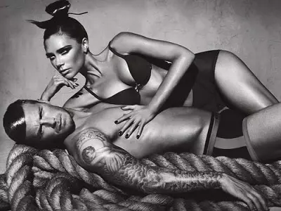 David & Victoria Beckham, Campanie Armani 2009