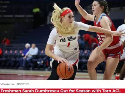 Sarah Dumitrescu joacă baschet de performanță în America