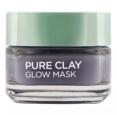 Mască cu cărbune pentru curățare și luminozitate, L’Oréal Paris, Pure Clay, preț: 44 lei