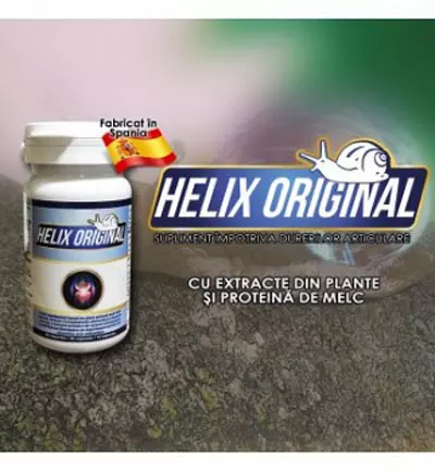(P) Helix original și beneficiile sale pentru sănătatea articulațiilor