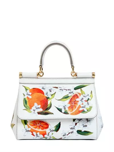 Geanta din piele, Dolce & Gabbana, 6.911 lei, disponibila pe luisaviaroma.com