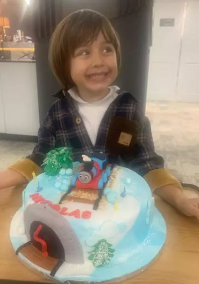 Claudia-Pătrășcanu-și-Gabi-Bădălău-împreună-la-ziua-fiului-lor-6