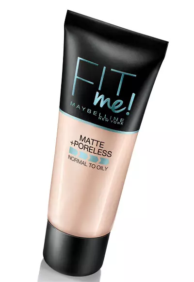 Fond de ten lichid mat, Maybelline New York, Fitt Me Matte+Poreless, 37,7 lei