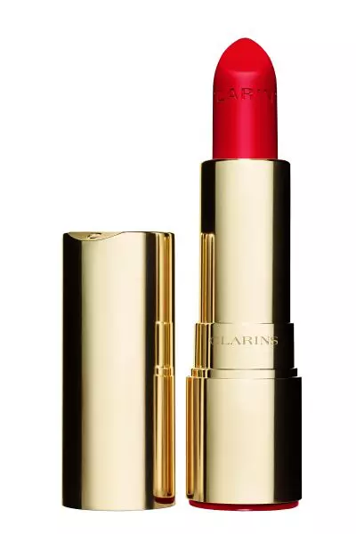 Ruj, Clarins, Joli Rouge Velvet, 761 Orange Pop, 99 lei