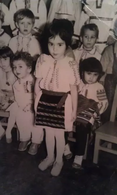 andreea marin cand era mica
