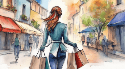 La Shopping cu semnele de Aer