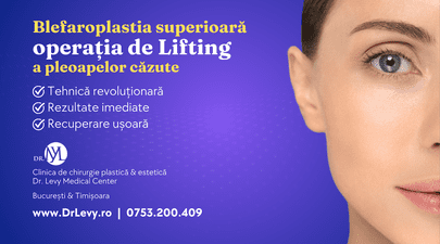Tu știai asta? Blefaroplastia superioară este operația de Lifting a pleoapelor