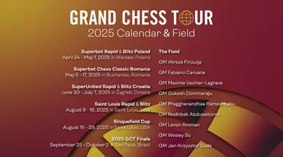 Revine Grand Chess Tour în România: Bucureștiul se transformă în capitala mondială a șahului