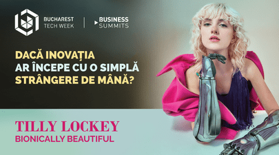 Tilly Lockey, influencerul cu brațe bionice, vine la Bucharest Tech Week
