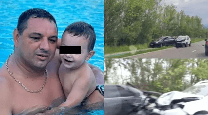Fiul lui Ionel Ganea, în vârstă de doi ani, a murit, la o lună după accidentul grav în care a fost implicat. Detalii despre tragedie