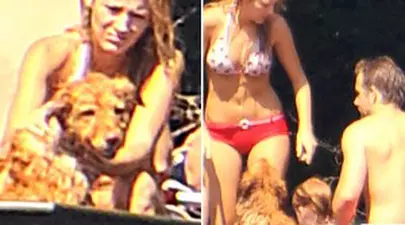 Blake Lively şi Ryan Reynolds, surprinşi împreună la plajă! 