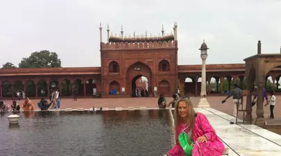 Florentina Opriş şi-a început călătoria: “Pentru mine, India înseamnă forţă şi inţelepciune”