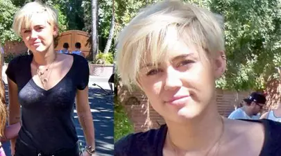 Miley Cyrus e sexy şi rea. Vezi cum îi stă cu noul look!