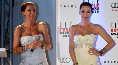 Poze: Mihaela Rădulescu, la Elle Style Awards 2012. Uite ce rochie a avut!
