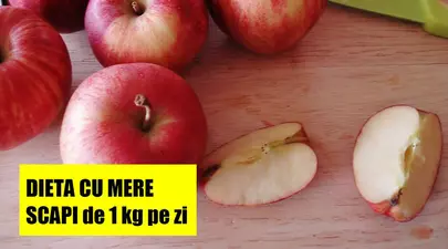 Dieta cu mere! Dai jos câte 1 kg pe zi