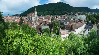 (P) Brașovul, cetatea celor opt bastioane