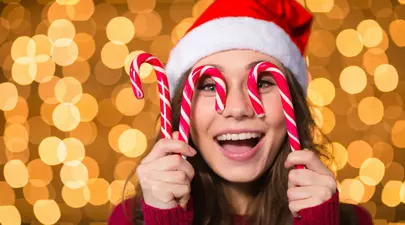 Trend alert: Machiajul Candy Cane