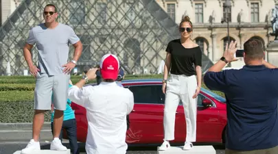 Ce fericită este Jennifer Lopez la brațul lui Alex Rodriguez