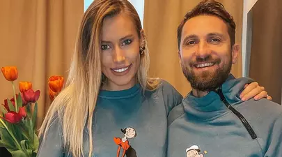 Dani Oțil și Gabriela Prisăcariu au terminat de decorat camera fiului lor. „M-am topit”