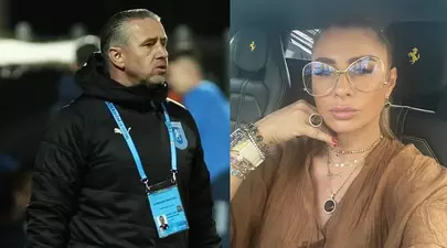 Noi detalii șocante din timpul bătăii dintre Anamaria Prodan și Laurențiu Reghecampf. Cine e bărbatul care privește incidentul și de ce nu intervine
