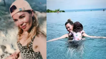 Gina Pistol, imagine adorabilă cu Josephine: „Fericirea are chipul ei”