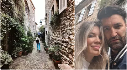 Jurnal din luna de miere. Cum au petrecut Smiley și Gina prima zi în Franța / Video