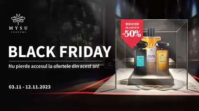 MYSU dă startul ofertelor de Black Friday 2023!