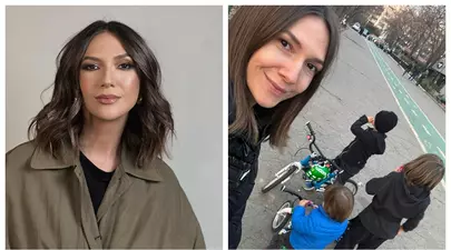 Adela Popescu, despre viața cu trei copii, fără Radu Vâlcan. Ce i-a cerut fiul ei, Andrei: „Să nu fac copilul de râs” / Video