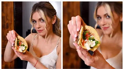 Tacos cu pui, rețeta Andreei Ibacka. Preparatul a stârnit controverse pe internet