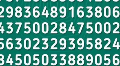 Ai o minte inteligentă dacă reuşeşti să găseşti numărul 721 în doar cinci secunde!