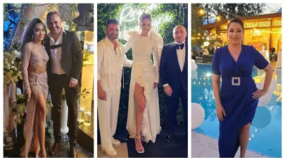 Ce ținute au purtat vedetele la nunta lui Pepe cu Yasmine Ody. Bella Santiago, Nico și Oana Roman, printre cei 200 de invitați