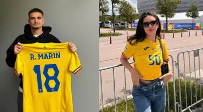 Răzvan Marin, un fotbalist remarcabil şi un familist devotat. Cine este soţia sportivului şi cu ce naţională de la EURO ţine