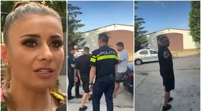Scandal în stradă între Anamaria Prodan și Laurențiu Reghecampf. Antrenorul a chemat poliția, impresara a filmat tot: „Te faci de râs în fața țării”
