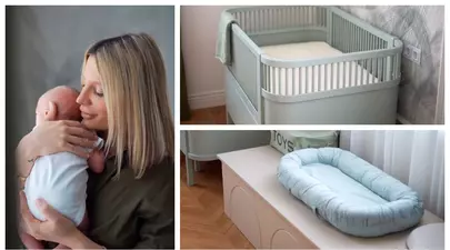 Cum a amenajat Ana Baniciu camera copilului: „E mândria mea”. Artista a ales un pătuț cu totul special