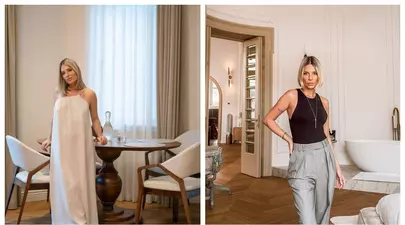 Cum arată casa Anei Baniciu și a lui Edy Kovacs. Artista a renovat locuința veche din 1927 a bunicii sale