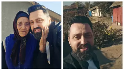 Cum arată casa modestă de la țară în care a copilărit Orlando Zaharia. Juratul „Chefi la cuțite”, emoționat până la lacrimi