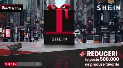 Pre-sale Black Friday la SHEIN: Peste 500.000 de favorite cu reduceri masive