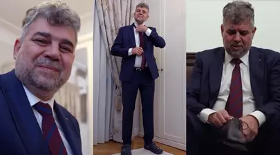 Marcel Ciolacu, în ținută de mii de lei pe TikTok. Ce preț au pantofii cu garanție pe viață ai premierului. Adina Buzatu a analizat garderoba liderului PSD