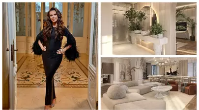 Cum arată noul penthouse al Georgianei Lobonț. Artista și familia ei au angajat un designer pentru locuința de lux: „Ca în Bali”