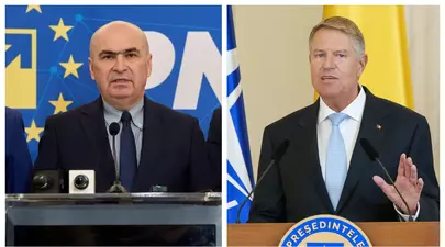 Ilie Bolojan, investit în funcția de președinte interimar la României. Klaus Iohannis i-a predat șefia statului