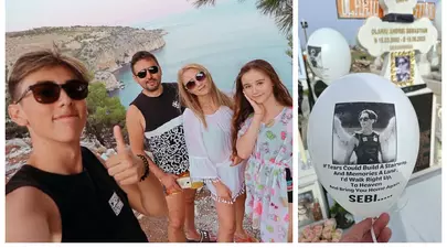 Sebi Olariu, una dintre victimele lui Vlad Pascu, ar fi împlinit 23 de ani. Gestul emoționant al familiei și prietenilor la mormântul tânărului