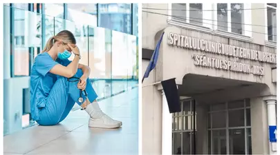 Brancardier de la spitalul „Sf Spiridon” din Iași, găsit mort. E al treilea deces în două săptămâni înregistrat în unitatea spitalicească
