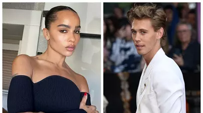 Zoë Kravitz și Austin Butler, formează un cuplu? Cei doi actori, surprinși în ipostaze fierbinți în public. „Au o chimie excelentă!” / Foto