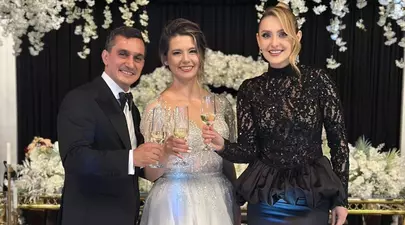 Marian Drăgulescu și Simona s-au căsătorit. Cum a arătat rochia de mireasă 2 în 1 a soției fostului gimnast