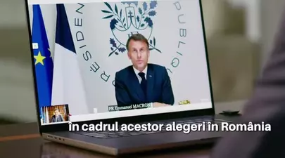 Nicușor Dan, dialog în franceză cu Emmanuel Macron: „În timp ce contracandidatul meu jignea poporul francez chiar la el acasă, eu am avut un dialog președintele Franței”
